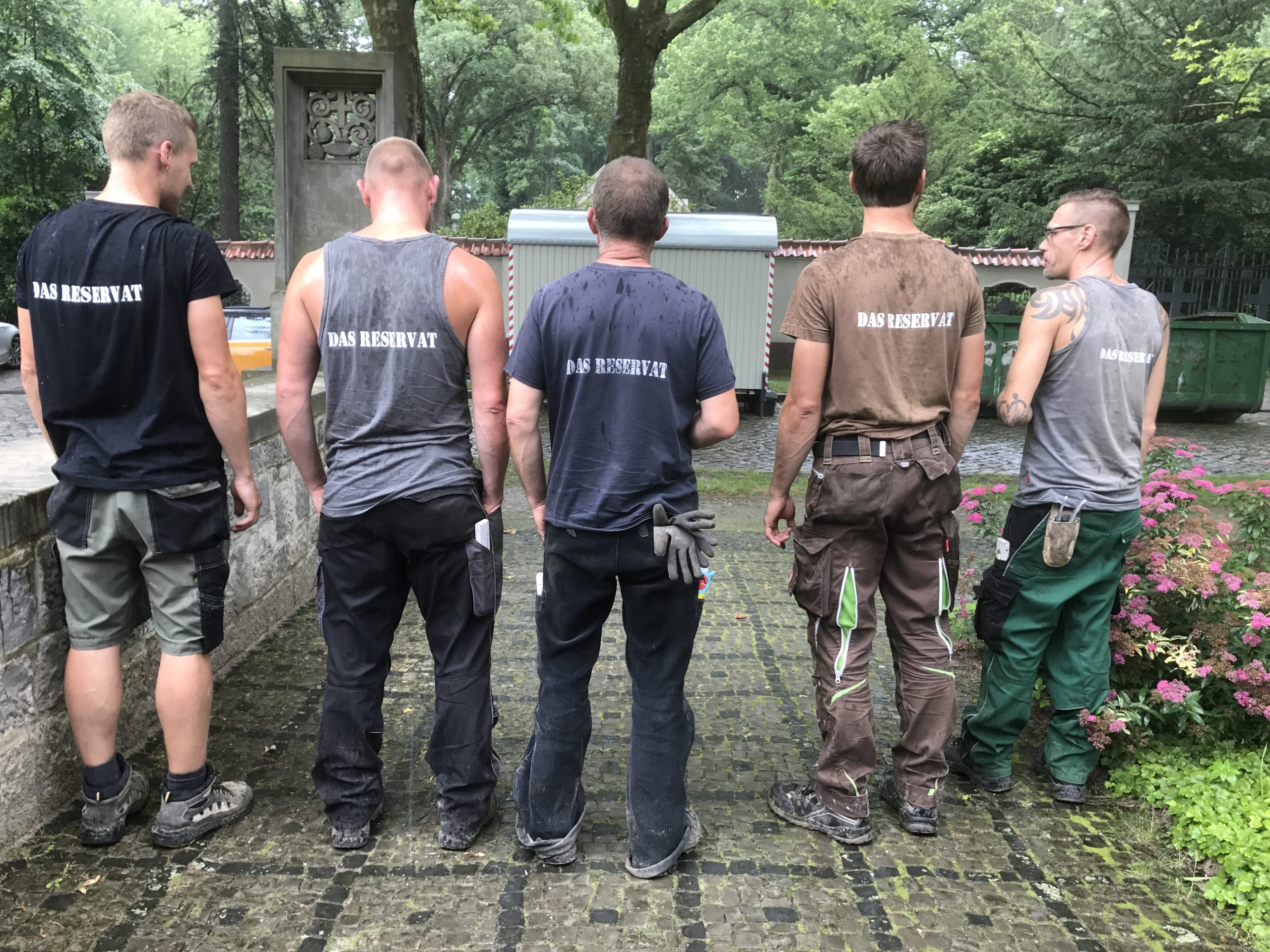 Das Reservat Berlin: Gartengestaltung, Gartenbau, Gartenpflege - Der Prozess beginnt