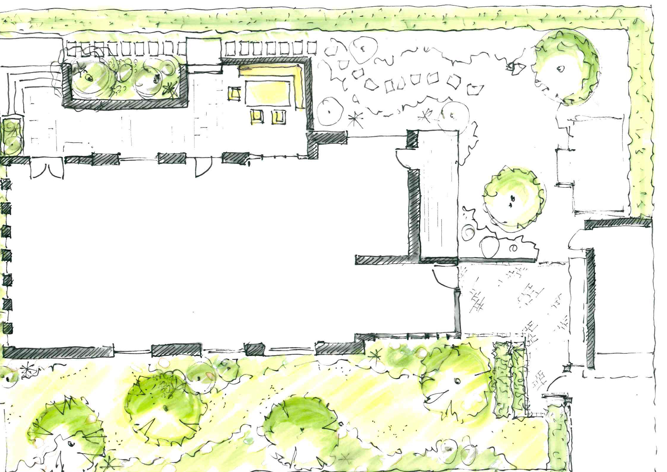 Das Reservat Berlin: Gartengestaltung, Gartenbau, Gartenpflege - Plan 2