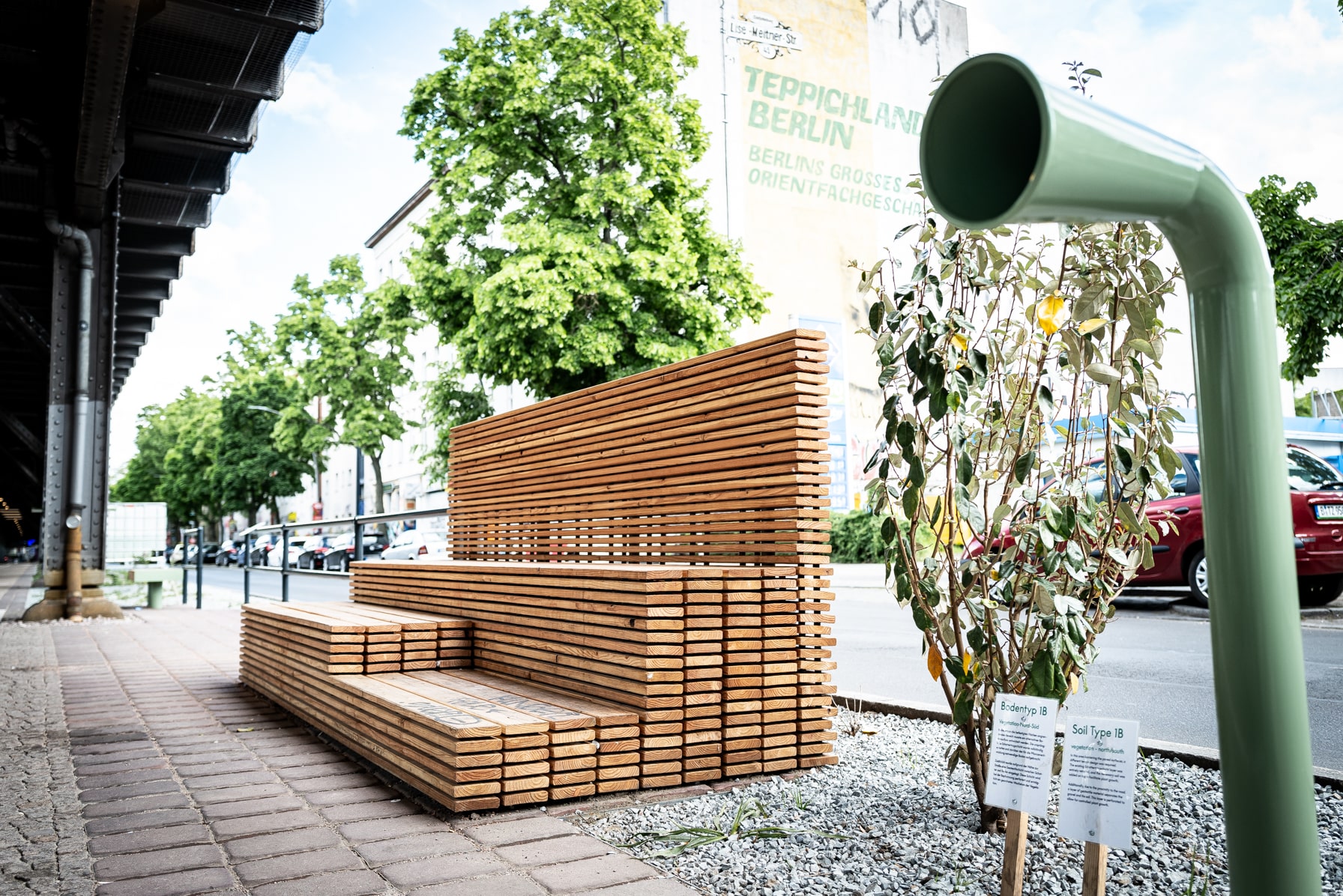 Das Reservat Berlin: Gartengestaltung, Gartenbau, Gartenpflege - Foto: Matthias Heskamp, Reallabor Radbahn“